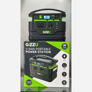 پاور استیشن گیزو GIZZU مدل 518 kw/h